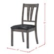 Picket House Furnishings Grayson 5 Piece Extendable Dining Set in Gray