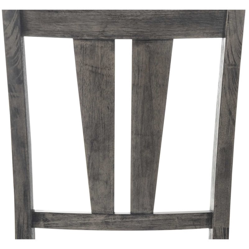 Picket House Furnishings Grayson 5 Piece Extendable Dining Set in Gray