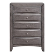 Picket House Furnishings Madison 5-Drawers Bedroom Chest in Gray