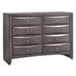 Picket House Furnishings Madison 8-Drawers Bedroom Dresser in Gray