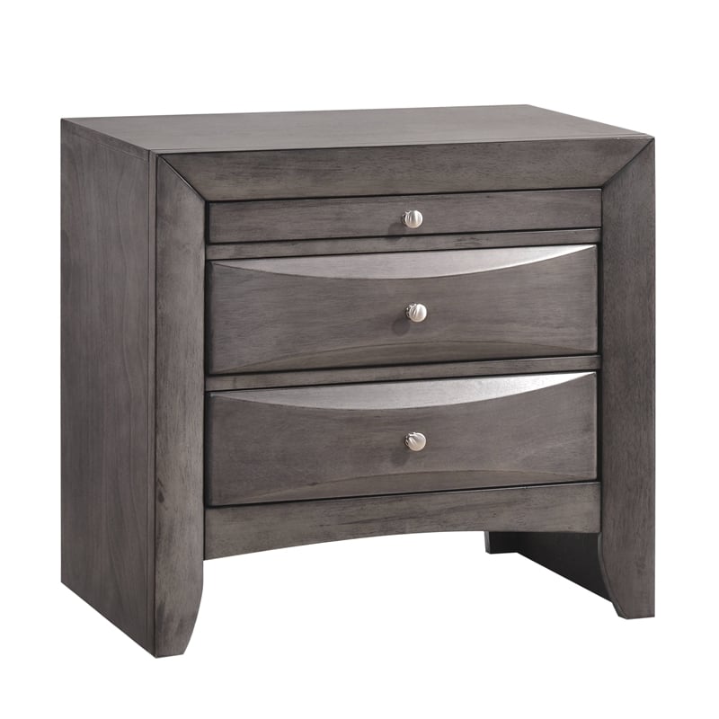 Picket House Furnshings Madison Nightstand in Gray