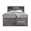Picket House Furnishings Madison Queen Storage Bed in Gray