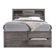 Picket House Madison King Storage Bed in Gray