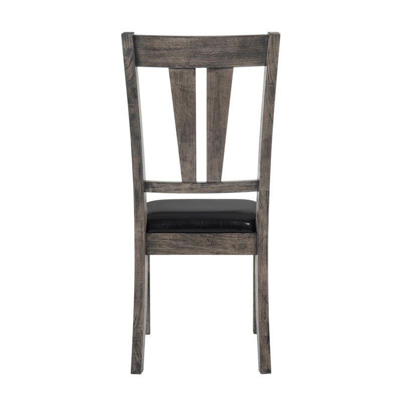Picket House Furnishings Grayson Dining  with Padded Seats 6PC Set in Gray