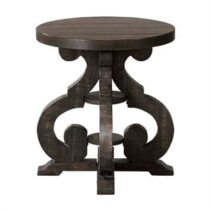 Picket House Furnshings Stanford End Table in Brown