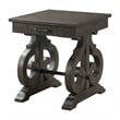 Picket House Furnshings Stanford Chair Side Table in Brown