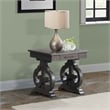 Picket House Furnshings Stanford Chair Side Table in Brown