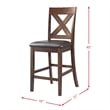 Picket House Furnishings Alexa 7PC Dining Set in Cherry