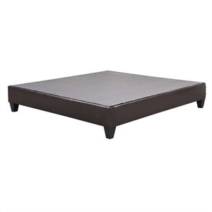 picket house abby king platform bed in brown