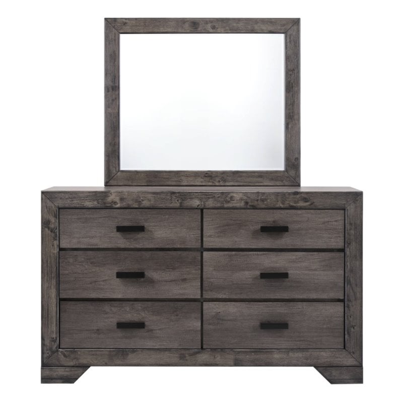 Picket House Furnishings Grayson 6 Piece Queen Panel Bedroom Set