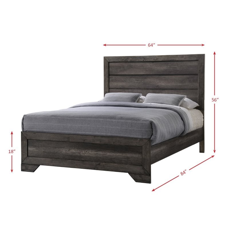 Picket House Furnishings Grayson 6 Piece Queen Panel Bedroom Set