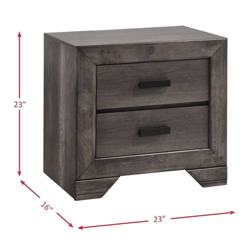 Picket House Furnishings Grayson 6 Piece King Panel Bedroom Set