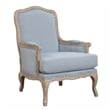 Picket House Furnishings Regal Accent Chair in Light Blue
