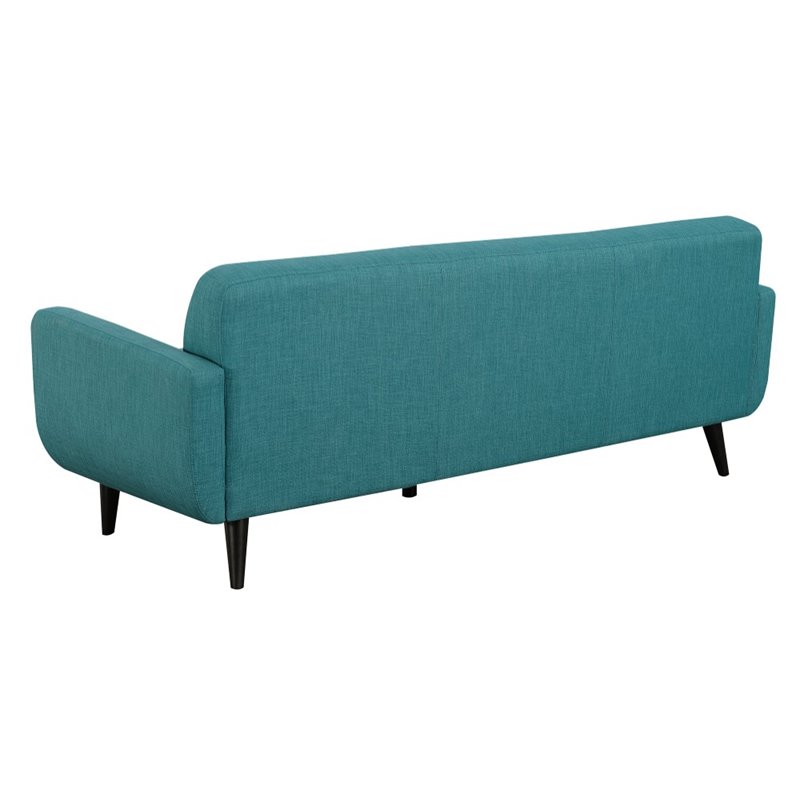 Picket House Furnishings Hailey Low Arms Sofa in Teal