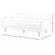 Picket House Furnishings Hailey Low Arms Sofa in Teal