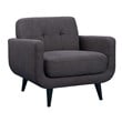 Picket House Furnishings Hailey Accent Chair in Charcoal