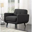Picket House Furnishings Hailey Accent Chair in Charcoal