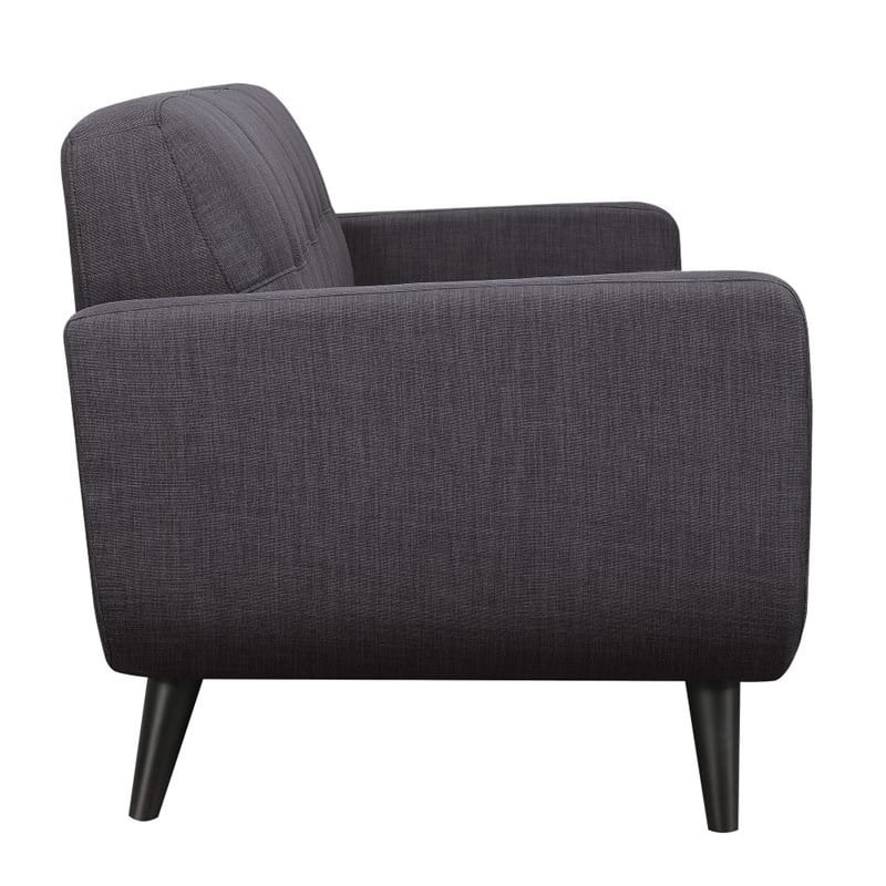 Picket House Furnishings Hailey Accent Chair in Charcoal