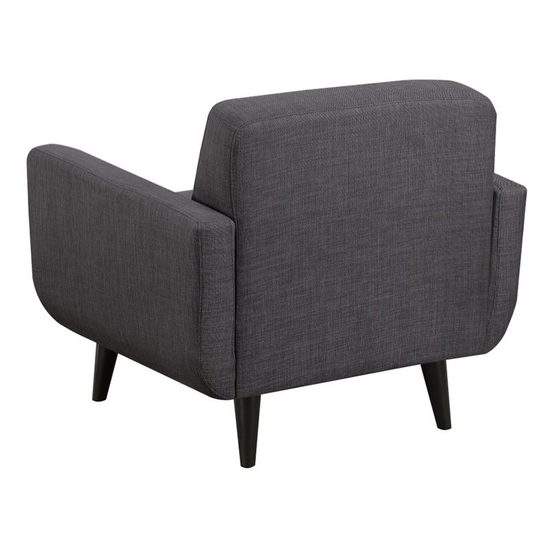 Picket House Furnishings Hailey Accent Chair in Charcoal