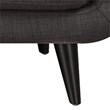 Picket House Furnishings Hailey Accent Chair in Charcoal