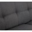 Picket House Furnishings Hailey Accent Chair in Charcoal