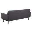 Picket House Furnishings Hailey Low Arms Sofa in Charcoal