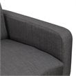 Picket House Furnishings Hailey 3 Piece Sofa Set in Charcoal