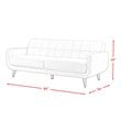 Picket House Furnishings Hailey 3 Piece Sofa Set in Charcoal