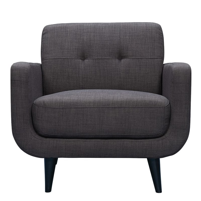 Picket House Furnishings Hailey 3 Piece Sofa Set in Charcoal