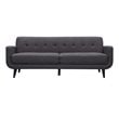 Picket House Furnishings Hailey 2 Piece Sofa Set in Charcoal