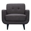 Picket House Furnishings Hailey 2 Piece Sofa Set in Charcoal