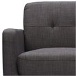 Picket House Furnishings Hailey 2 Piece Sofa Set in Charcoal