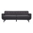 Picket House Furnishings Hailey 2 Piece Sofa Set in Charcoal