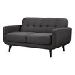 Picket House Furnishings Hailey 2 Piece Sofa Set in Charcoal