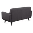 Picket House Furnishings Hailey 2 Piece Sofa Set in Charcoal