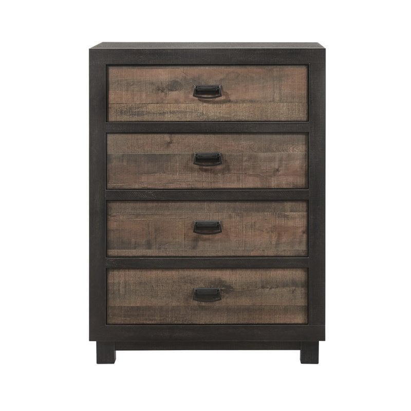 Picket House Furnishings Harrison 4 Drawer Chest in Walnut