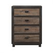 Picket House Furnishings Harrison 4 Drawer Chest in Walnut