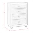 Picket House Furnishings Harrison 4 Drawer Chest in Walnut