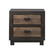 Picket House Furnishings Harrison 2 Drawer Nightstand in Walnut