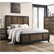 Picket House Furnishings Harrison Queen Panel Bed in Walnut