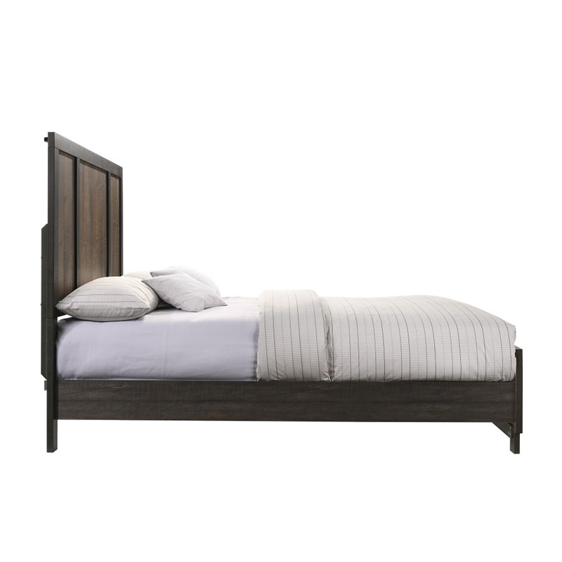 Picket House Furnishings Harrison King Panel Bed in Walnut