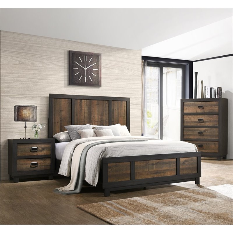 Picket House Furnishings Harrison 3 Piece Queen Panel Bedroom Set