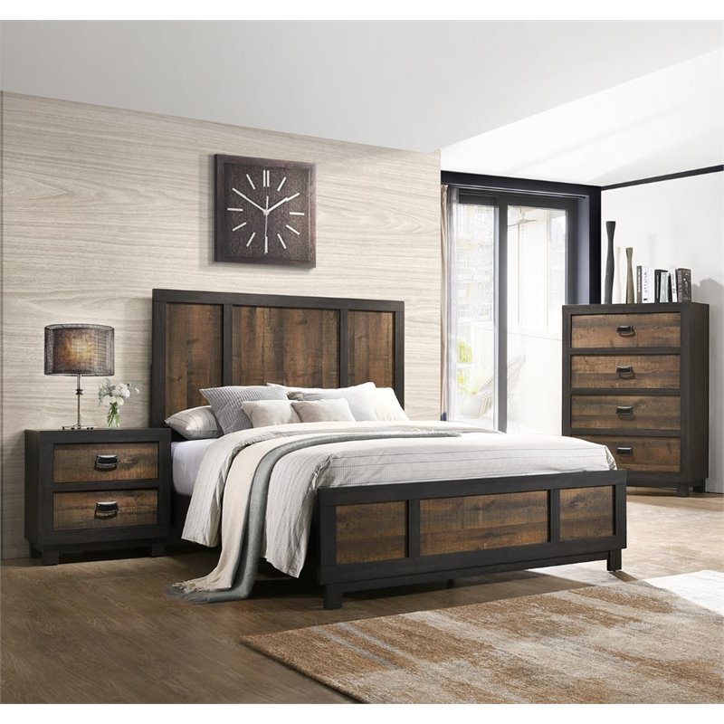Picket House Furnishings Harrison 3 Piece King Panel Bedroom Set