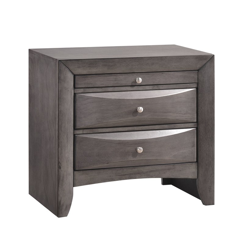 Picket House Furnishings Madison Queen 6 Piece Bedroom Set in Gray