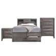 Picket House Furnishings Madison King 3 Piece Bedroom Set in Gray