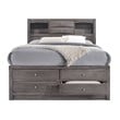 Picket House Furnishings Madison King 3 Piece Bedroom Set in Gray