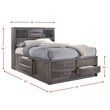 Picket House Furnishings Madison King 3 Piece Bedroom Set in Gray