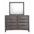 Picket House Furnishings Madison King Storage 5 Piece Bedroom Set in Gray