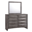 Picket House Furnishings Madison King Storage 5 Piece Bedroom Set in Gray