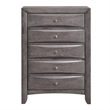 Picket House Furnishings Madison King Storage 6 Piece Bedroom Set in Gray